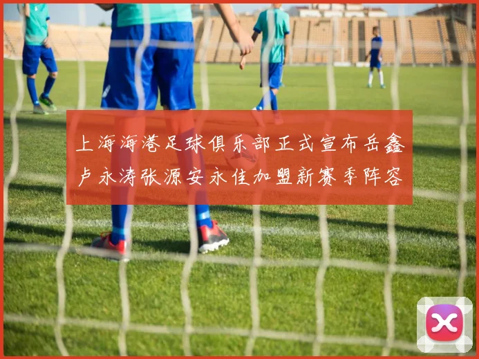 上海海港足球俱乐部正式宣布岳鑫卢永涛张源安永佳加盟新赛季阵容更新